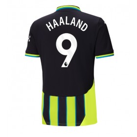 Manchester City Erling Haaland #9 Borte skjorte 2024-25 Kortermet